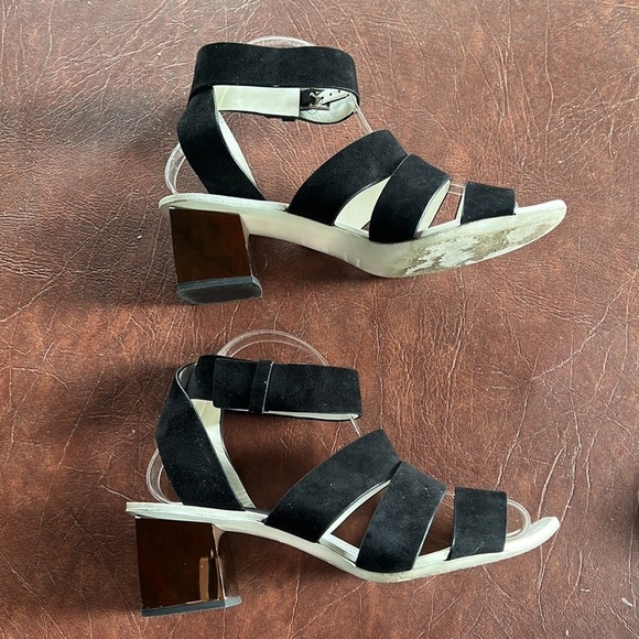 Proenza Schouler Suede Sandal with Copper Heel - Picture 4 of 13